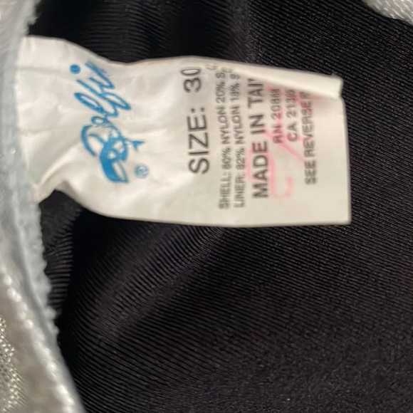 Dolfin Silver Metallic One Piece Training Swimsuit - Picture 6 of 8